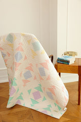 Lap Size - Pastel Shapes Quilt
