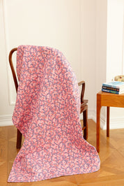 Lap Size - Triangles in Purples Quilt