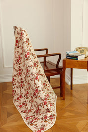 Crib Size - Brown Tone Squares Quilt