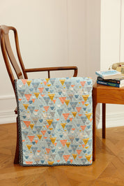 Crib Size - Forest Blue Quilt