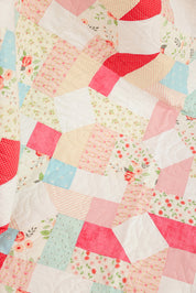 Lap Size - Pinks & Blues Quilt