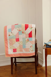 Lap Size - Pinks & Blues Quilt