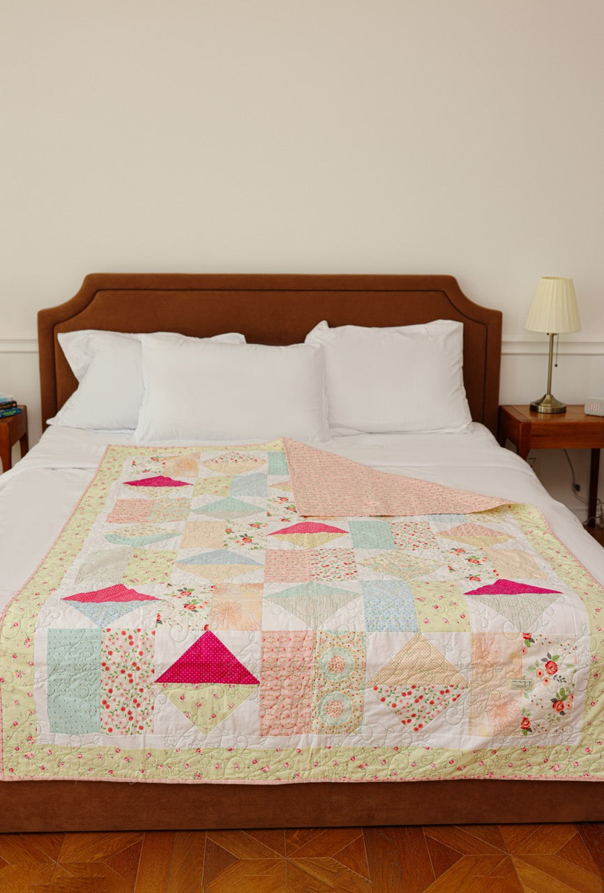 Lap Size - Sweet Pea Quilt