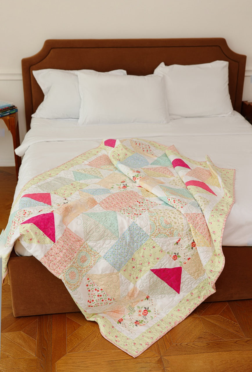 Lap Size - Sweet Pea Quilt
