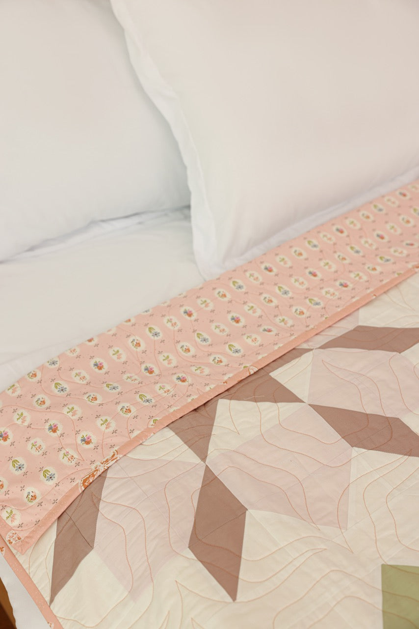 Twin Size - Starburst Pastels Quilt