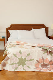 Twin Size - Starburst Pastels Quilt