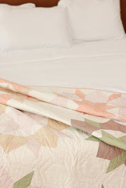 Twin Size - Starburst Pastels Quilt