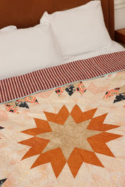 Queen Size - Sunrise Star Quilt