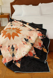 Queen Size - Sunrise Star Quilt