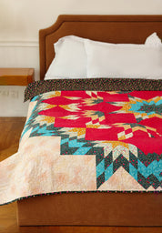 Queen Size - Sunburst Symphony Quilt