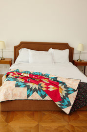 Queen Size - Sunburst Symphony Quilt