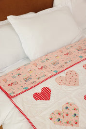 Lap Size - Heart Carnival Quilt