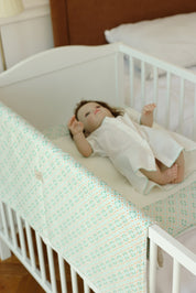 Mint Meadow Baby Set - Blanket, Doshak, Baby Jalabiya & Swaddle
