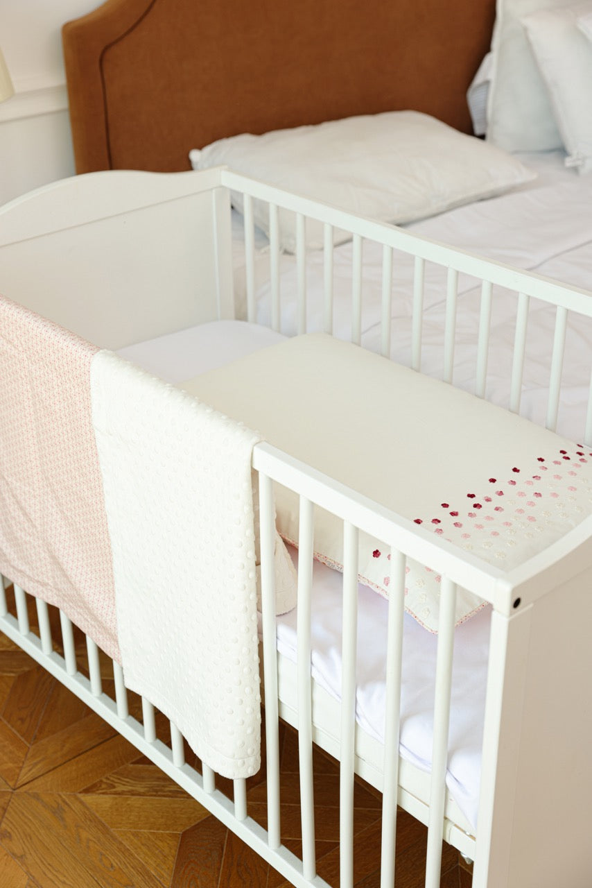 Crochets In Purples Baby Set - Blanket & Doshak
