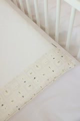 Mr. Bear In White Baby Set - Blanket & Doshak