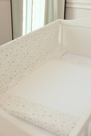 Mr. Bear In White Baby Set - Blanket & Doshak