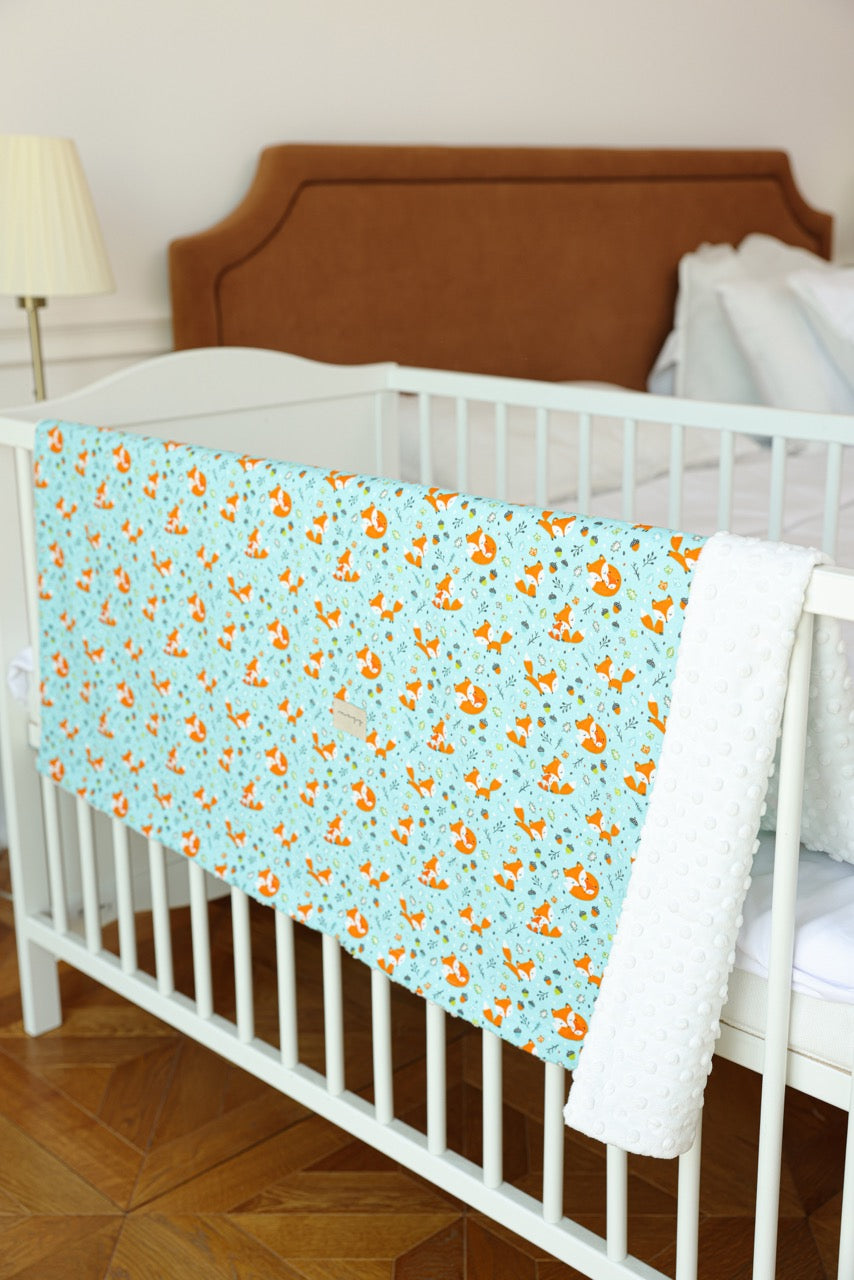 Crib Size - Cuddly Wolf
