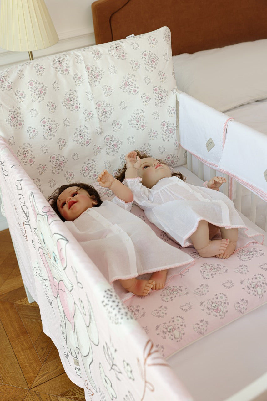Marie Cat Baby Set - Blanket, Doshak, Baby Jalabiya & Swaddle