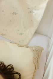 Beige Crochet Baby Set - Blanket, Doshak, Baby Jalabiya & Swaddle