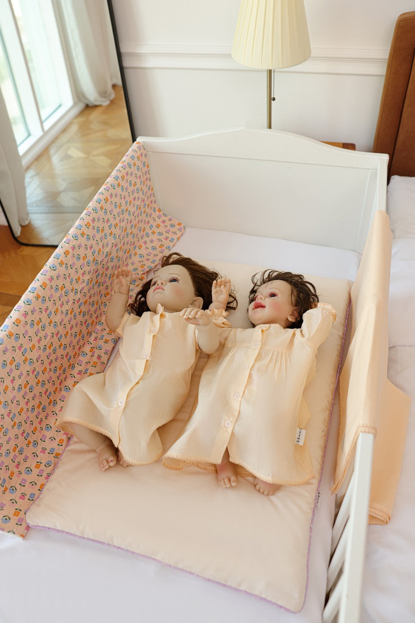 Flower Petals Baby Set - Blanket, Doshak, Baby Jalabiya & Swaddle