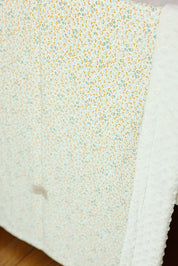 Blue & White Crochet Baby Set - Blanket & Doshak
