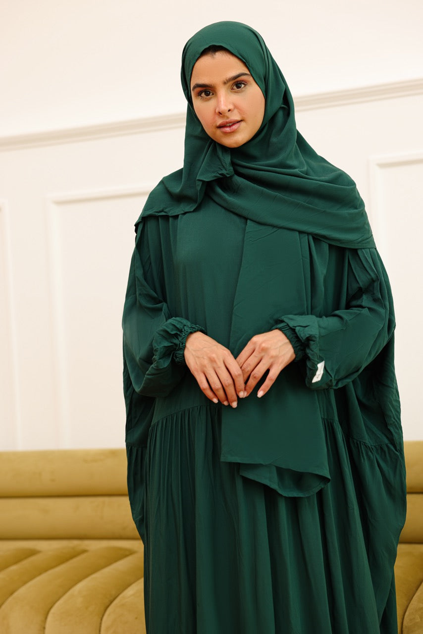 Praying Dress - Emerald