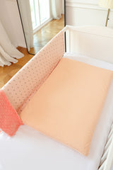 Coral Flower Baby Set - Blanket & Doshak