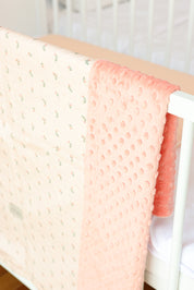 Coral Flower Baby Set - Blanket & Doshak