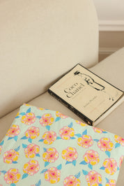 Lap Size Blanket - Blue Blooms