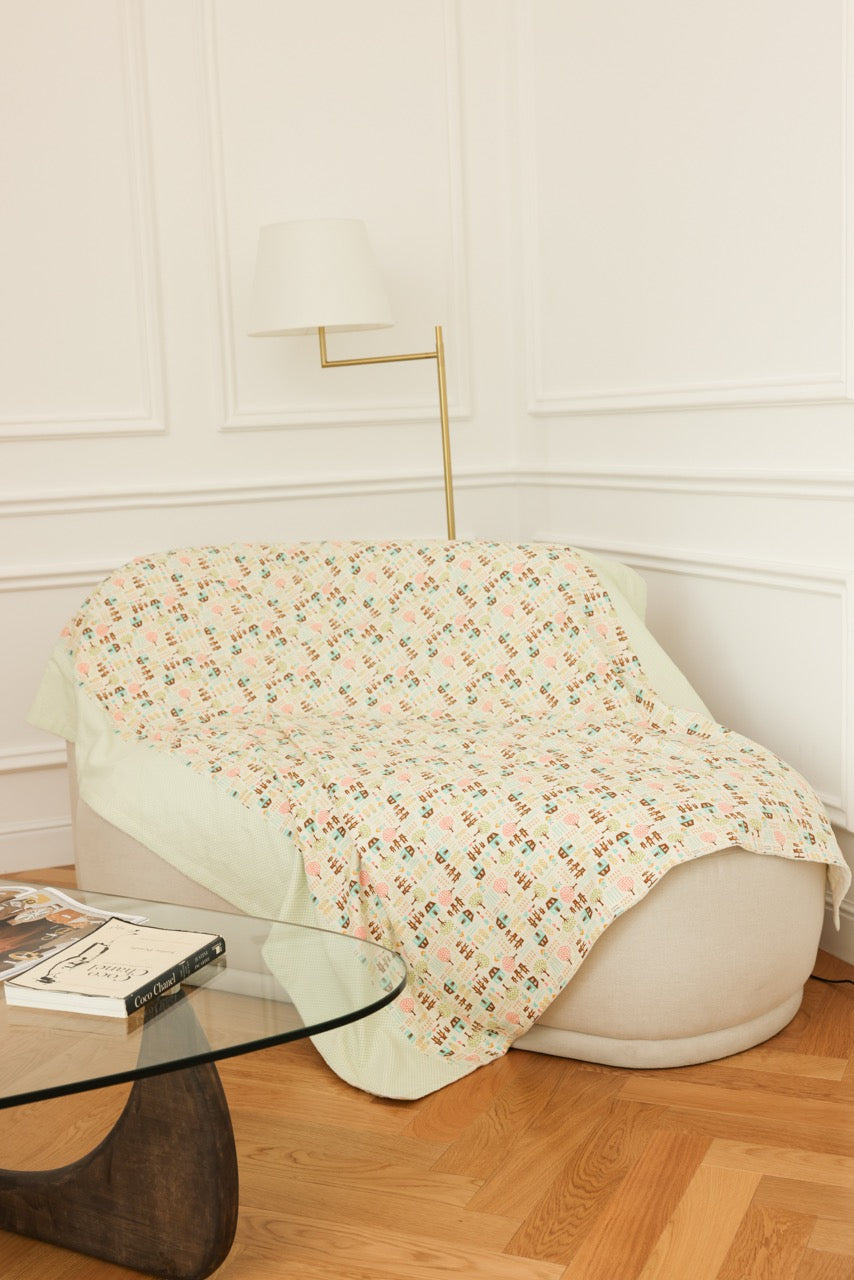 Lap Size Blanket - Playhouse Blanket