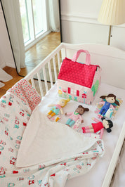 Blanket with Toy - Princess's Castle