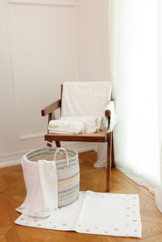 Towel Set - Green Hearts