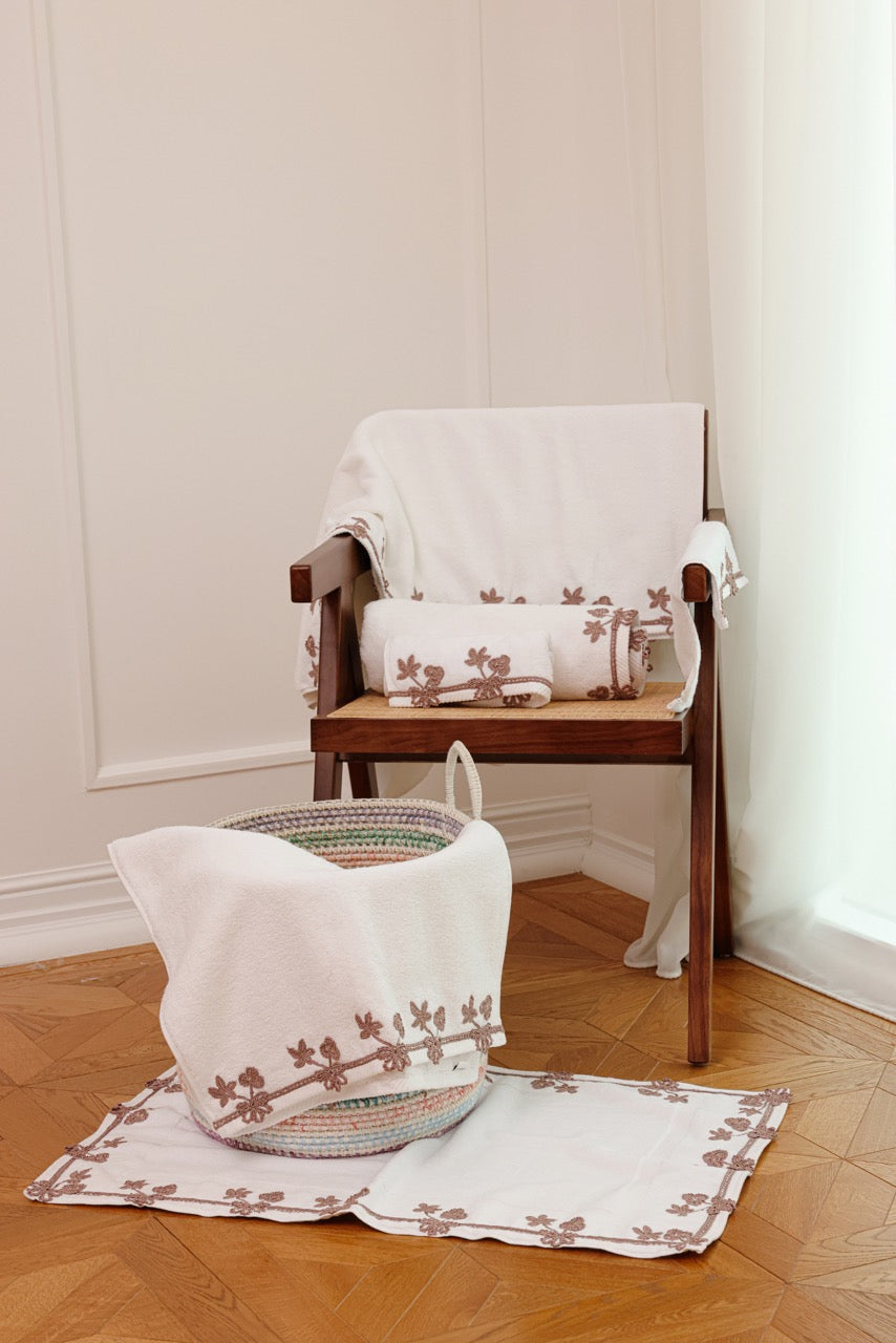 Towel Set - Flower Ribbons