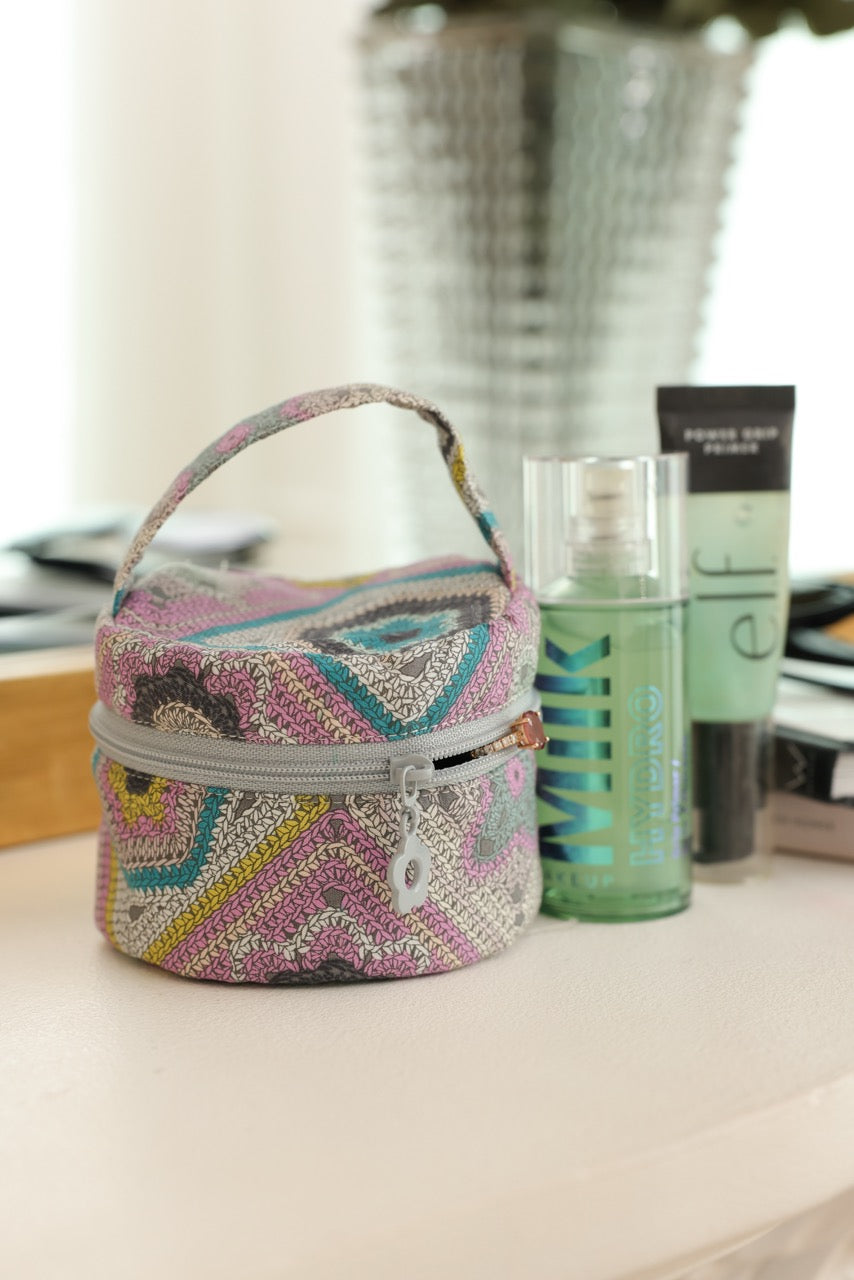 Pastel Mosaic Pouch