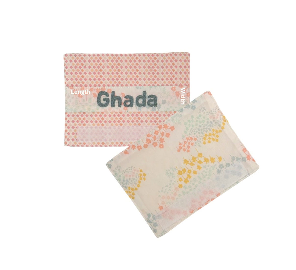 Travel Tag Set - Pastel Flowers