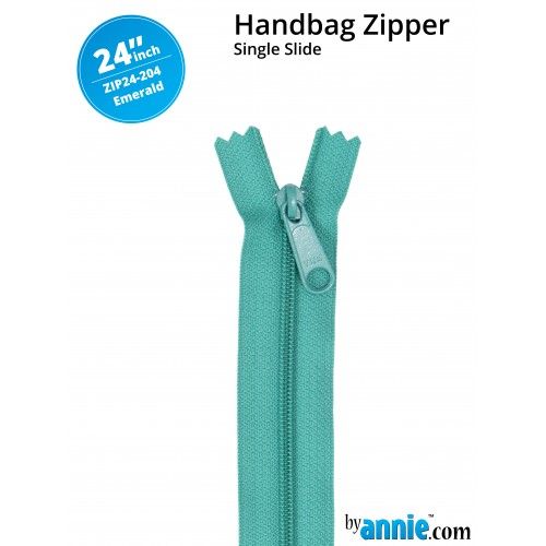 Zippers - Emerald Green