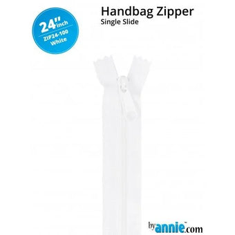 Zippers - White