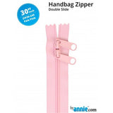 Zippers - Pale Pink