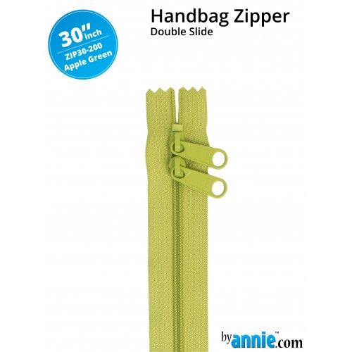 Zippers - Apple Green