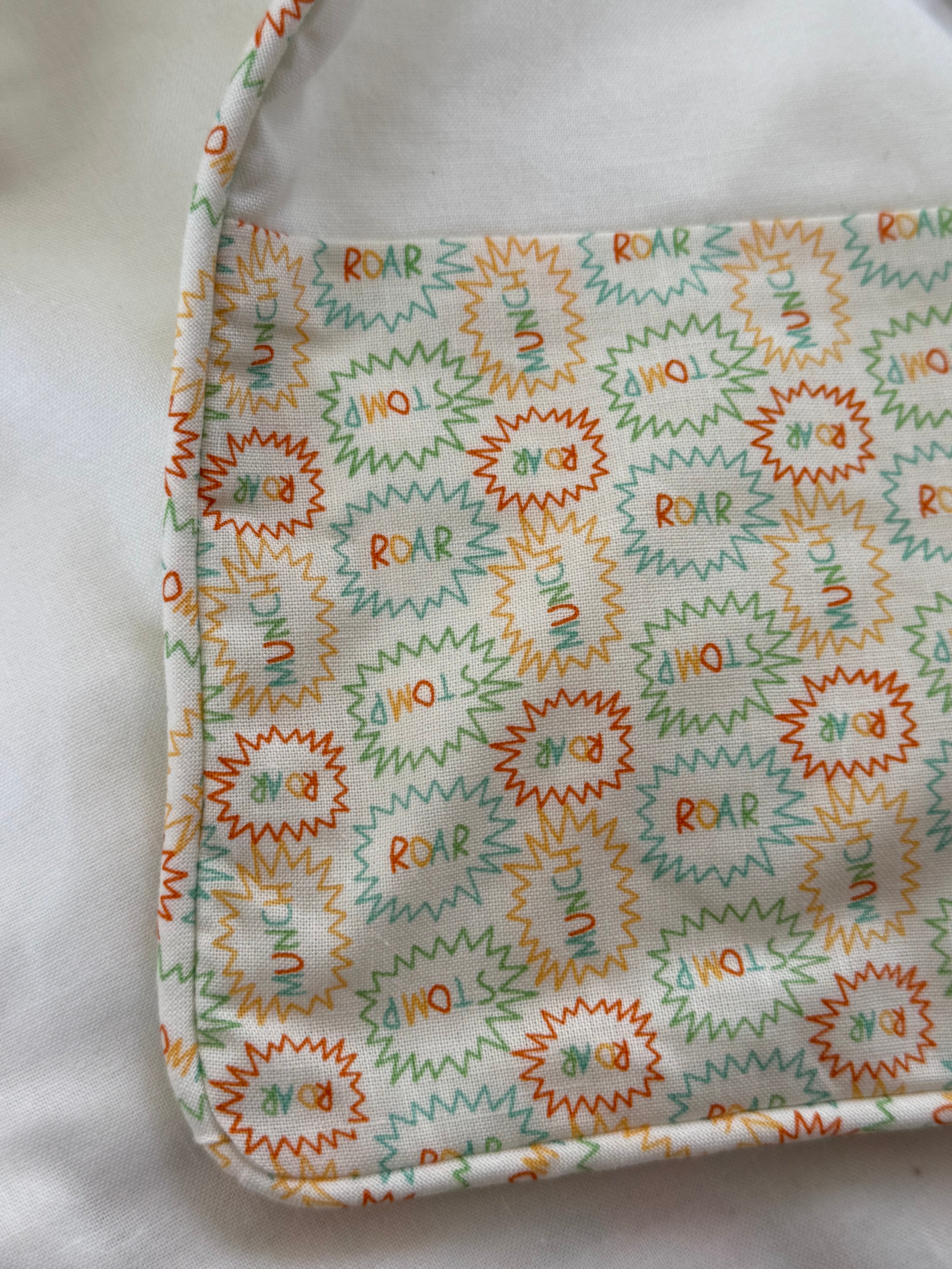 Dinosaur In Blue Baby Set - Blanket & Doshak