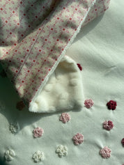 Crochets In Purples Baby Set - Blanket & Doshak