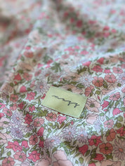 Lap Size - Liberty Poppy & Daisy Blanket
