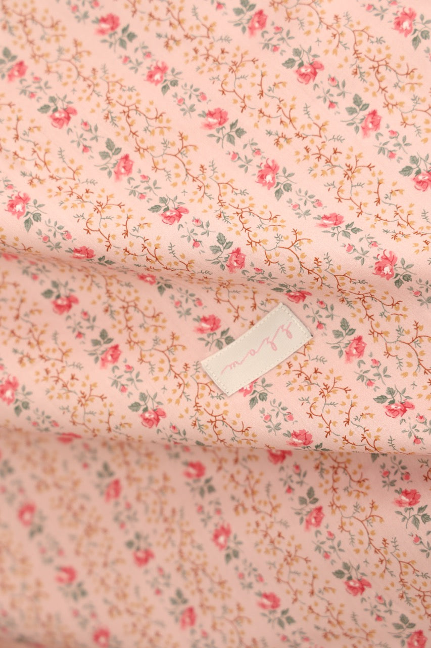 Lap Size Blanket - Liberty Evie Stripe Pink