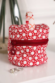 Red Flowers Pouch