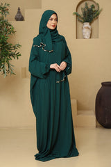 Praying Dress - Emeralds & Sages