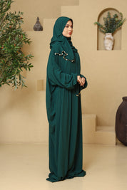 Praying Dress - Emeralds & Sages