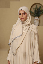 Praying Dress - Beige & Grays
