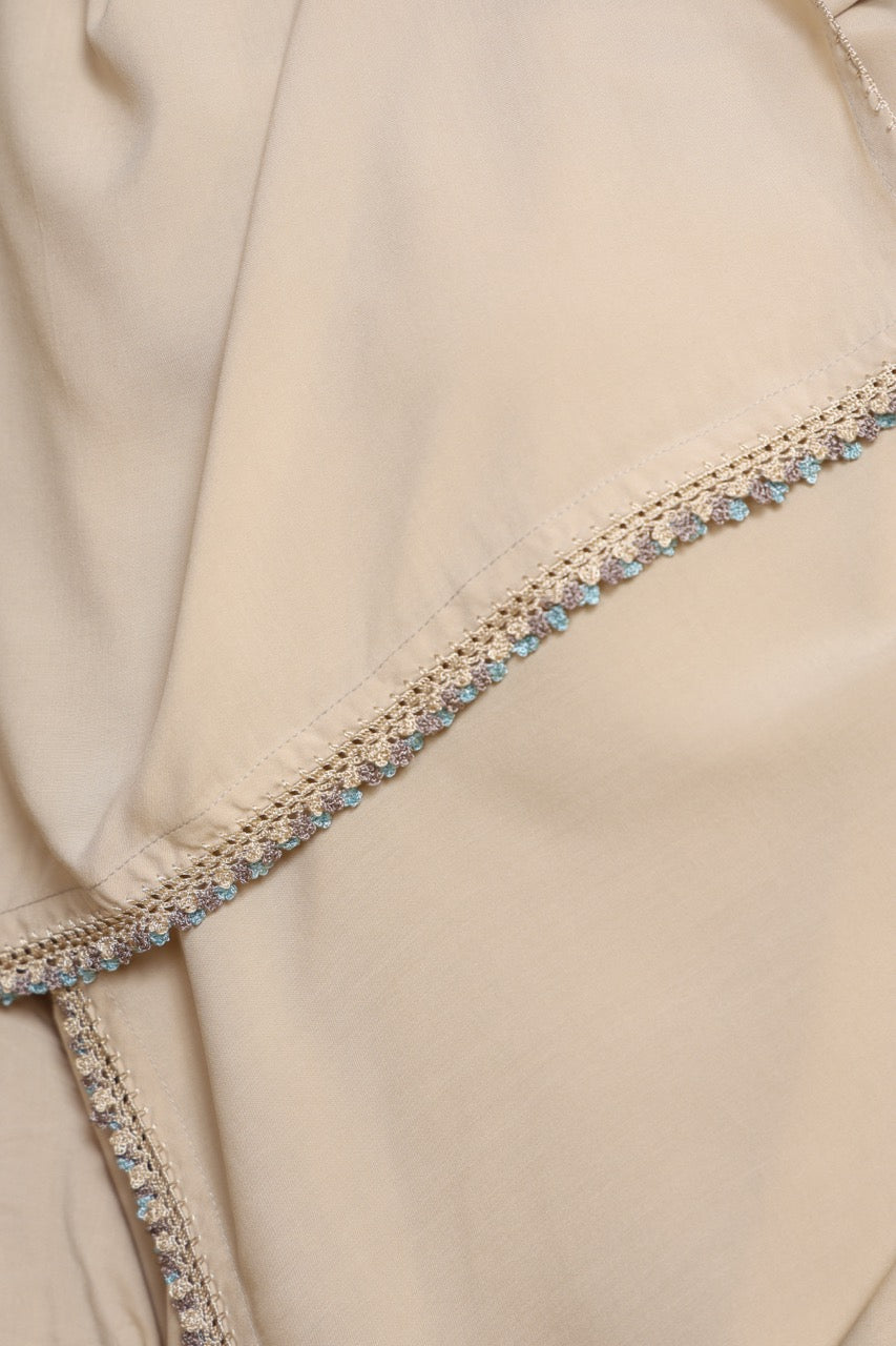Praying Dress - Beige & Grays