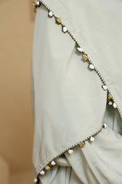 Praying Dress - Greens & Whites
