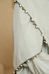 Praying Dress - Greens & Whites